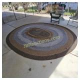 LARGE BRAIDED RUG