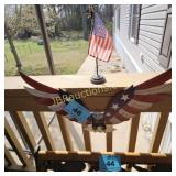 EAGLE & FLAG DECORATION