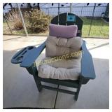 PATIO CHAIR W/CUSHION