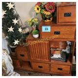 "STAIR STEP" CABINET - NICE!