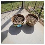 WOOD PLANTERS 2 X BID