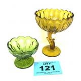 AMBER AND GREEN COMPOTES