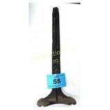 SHOE LAST REPAIRED (KIND OF NEAT TO SEE THE REPAI)