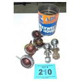 TRAILER BALLS AND CHAIR WHEELS