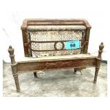 ANTIQUE GAS HEATER