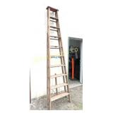 LARGE WOOD LADDER