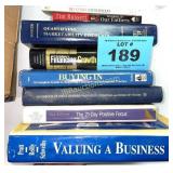 BOX OF BUSINESS BOOKS
