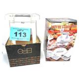 VEG-O-MATIC FOOD PREPARER IN BOX ADN KITCHEN TOOL