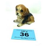 VINTAGE DOG FIGURINE - NORLEANS JAPAN