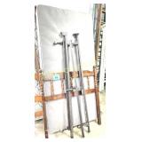 TWIN BED HEADBOARD, HOLLYWOOD FRAME AND BOX SPRING