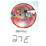 1988 SAN FRANCISCO 49ERS SUPER BOWN CHAMPTIONS PIN
