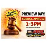 PREVIEW SUNDAY APRIL 12, 1-3PM !!!