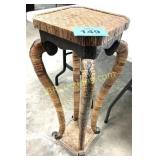 ORNATE WICKER FERN STAND