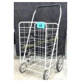 LIKE NEW EASY WHEELS LARGE SIZE GROCERY CART