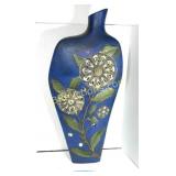 LARGE VASE WITH SEASHELLS INBEDDED - SEE PICS