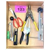 SNIPS, PIPE WRENCH, ETC.