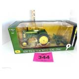 JOHN DEERE 420 TRACTOR W KBL DISC ERTL 2006