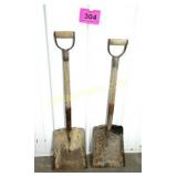 2 HAND SHOVELS - SCOOP