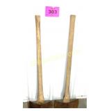2 DOUBLE BIT AXE