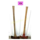 2 DOUBLE BIT AXE