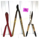 HEDGE AND BUSH TRIMMERS LOPPERS
