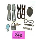 COKE BOTTLE OPENER, COORS, PABST, VINTAGE TOOLS
