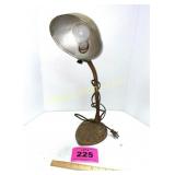 ANTIQUE METAL DESK LAMP