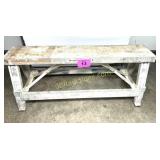 ADJUSTABLE HEIGHT ALUMINUM WORK BENCH/TABLE