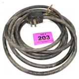 HEAVY 220 CORD WITH MALE END FOR DIRECT WIRING