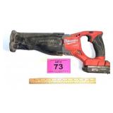 MIWAUKEE CORDLESS SAWZALL