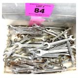 BOX OF WRENCHES