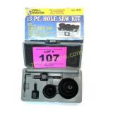 13PC HOLE SAW KIT