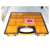 PLASTIC PARTS AND HARDWARE CASE PORTABLE