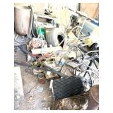 LG SCRAP PILE IN BACK EQUIP SHED