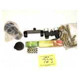 .22 BULLETS, ASST BULLETS, SCOPE SHADE, ETC