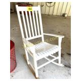 WOODEN PORCH ROCKING CHAIR
