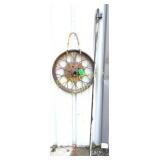 ANTIQUE WHEEL AND CLAMP