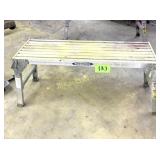 WERNER FOLDING BENCH / SINGLE SCAFFOLD