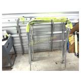FOLDING MATERIAL STANDS