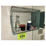 WIRE BASKET ON WALL
