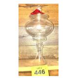 LARGE GLASS JAR