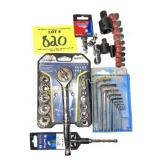 KOBALT SOCKET SET, ALLEN WRENCHES, ETC
