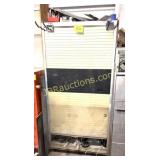 ROLL FRONT STORAGE W SLIDE OUT DRAWERS