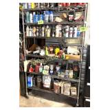 6 SHELF WIRE RACK ON CASTERS