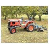 KUBOTA B1700E TRACTOR SN 10378 - 760 HRS