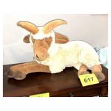STUFFED ANIMAL GOAT