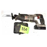 PORTER CABLE 20V RECIPROATING SAW W CHARGER