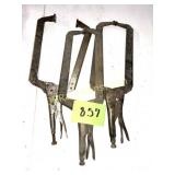 3 WELDING CLAMPS