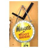 ANTIQUE MASONS ROOT BEER THERMOMETER