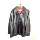CROFT & BARROW LEATHER 2X COAT